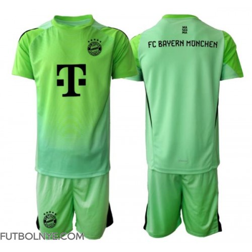 Camiseta Bayern Munich Portero Primera Equipación para niños 2025-26 manga corta (+ pantalones cortos)